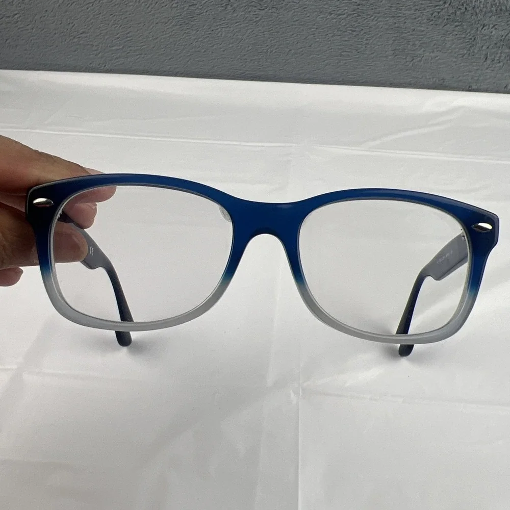 Ray Ban Kids Eyeglasses RB 1528  3581  FRAMES ONLY Blue Clear Full Rim 48-16-130